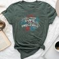Will Trade Wife For Fireworks Fun 4Th Of July Bella Canvas T-shirt Heather Forest