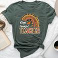 Thanksgiving Thankful Teacher Rainbow Turkey Day Fall Women Bella Canvas T-shirt Heather Mauve Thanksgiving Thankful Teacher Rainbow Turkey Day Fall Women Bella Canvas T-shirt Heather Mauve