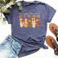 Nicu Nurse Halloween Cutest Pumpkins Mother Baby Nurse Fall Bella Canvas T-shirt Heather Forest