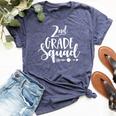 2Nd Grade Squad Teacher For Arrow Cute Bella Canvas T-shirt Heather Navy