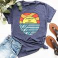 Arkabutla Lake Mississippi Ms Sunset Sunrise Trip Souvenir Bella Canvas T-shirt Heather Navy