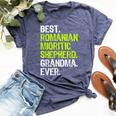 Best Romanian Mioritic Shepherd Grandma Ever Dog Lover Bella Canvas T-shirt Heather Navy