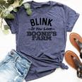 Blink If You Love Boone's Farm Wine Alcohol Bella Canvas T-shirt Heather Navy