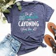 Cayoning Cayoning Solves Them All Bella Canvas T-shirt Heather Navy