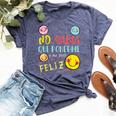 Spanish Teacher Maestra Latina Bicultural Bilingual Bella Canvas T-shirt Heather Navy