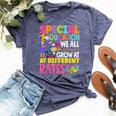 Paraeducator Paraprofessional Sped Teacher Special Education Bella Canvas T-shirt Heather Navy