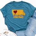 Albert City Iowa Ia Usa Cute Souvenir Merch City State Bella Canvas T-shirt Heather Deep Teal