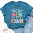 Blessed To Be Called Mom And Memaw Grandma Bella Canvas T-shirt Heather Deep Teal
