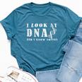 Geneticist Genetic Engineer Biology Student Biology Teacher Bella Canvas T-shirt Heather Deep Teal