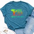 Girls Gamer Never Underestimate A Girl Who Plays Video Games Bella Canvas T-shirt Heather Deep Teal