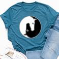 Horsehead Ying Yangs Bella Canvas T-shirt Heather Deep Teal