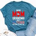 I'm A Mom Grandma And A Veteran Female Veteran Grandmother Bella Canvas T-shirt Heather Deep Teal