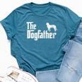 Serbian Tricolour Hound Dogfather Dog Dad Bella Canvas T-shirt Heather Deep Teal