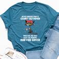 Never Underestimate Cranky Old When We Are Mad Even Bella Canvas T-shirt Heather Deep Teal