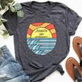 Arkabutla Lake Mississippi Ms Sunset Sunrise Trip Souvenir Bella Canvas T-shirt Heather Dark Grey
