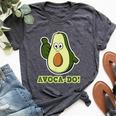 Avoca-Do For & Cinco De Mayo And Avocado Bella Canvas T-shirt Heather Dark Grey