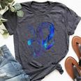 Boho Ball Python Bella Canvas T-shirt Heather Dark Grey