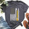Craft Beer American Flag Usa 4Th Of July Brewery America Bella Canvas T-shirt Heather Dark Grey Craft Beer American Flag Usa 4Th Of July Brewery America Bella Canvas T-shirt Heather Dark Grey