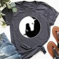 Horsehead Ying Yangs Bella Canvas T-shirt Heather Dark Grey