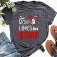 This Mom Loves Her Huntaway Dog Bella Canvas T-shirt Heather Dark Grey