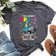 So Long Pre-K Its Been Fun Look Out Kindergarten Here I Come Bella Canvas T-shirt Heather Dark Grey