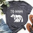 T1d Mama Bear Type1 Diabetes T1 T Mom Awareness Bella Canvas T-shirt Heather Dark Grey