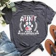 I Have Two Titles Aunt And Beagle-Harrier Mom Bella Canvas T-shirt Heather Dark Grey