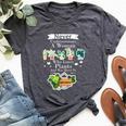 Never Underestimate A Woman Who Loves Plants September Bella Canvas T-shirt Heather Dark Grey