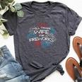 Will Trade Wife For Fireworks Fun 4Th Of July Bella Canvas T-shirt Heather Dark Grey