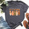 Nicu Nurse Halloween Cutest Pumpkins Mother Baby Nurse Fall Bella Canvas T-shirt Heather Deep Teal