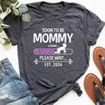 Soon To Be Mommy 2024 First Time Mom Pregnancy Bella Canvas T-shirt Heather Deep Teal