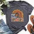 Thanksgiving Thankful Teacher Rainbow Turkey Day Fall Women Bella Canvas T-shirt Heather Deep Teal Thanksgiving Thankful Teacher Rainbow Turkey Day Fall Women Bella Canvas T-shirt Heather Deep Teal