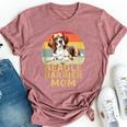 Beagle Harrier Dog Mom My Dogs Are My Cardio Bella Canvas T-shirt Heather Mauve
