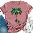 Christmas Palm Xmas Tree Tropical Beach Hawaii Kid Bella Canvas T-shirt Heather Mauve