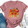 Cousin Crew Thanksgiving Three Cute Turkeys Fall Pumpkins Bella Canvas T-shirt Heather Mauve Cousin Crew Thanksgiving Three Cute Turkeys Fall Pumpkins Bella Canvas T-shirt Heather Mauve