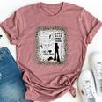 Lainey Heart Like A Truck Western Sunset Cowgirl Bella Canvas T-shirt Heather Mauve
