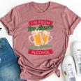 Im From Los Alamos May Contain Alcohol New Mexico Beer Lover Bella Canvas T-shirt Heather Mauve