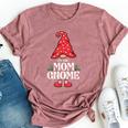 The Mom Gnome Family Matching Group Christmas Bella Canvas T-shirt Heather Mauve