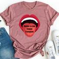 Mother-In-Law Tongue Transplant Bella Canvas T-shirt Heather Mauve
