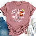 Raised On Sweet Tea And Mississippi Mud Pie T Bella Canvas T-shirt Heather Mauve
