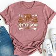 Sister Bear 4 Cub For Womens Sister Bear Bella Canvas T-shirt Heather Mauve
