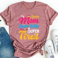 Super Mom Super Wife Super Tired Supermom Mom Bella Canvas T-shirt Heather Mauve