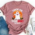 Trick Or Treatment Boo Ghost Lpn Life Nurse Halloween Bella Canvas T-shirt Heather Mauve