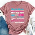 Why I Do It Sacrifices For True Love Pipeliner Wife Bella Canvas T-shirt Heather Mauve