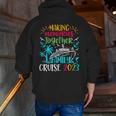 Family Cruise 2023 Making Memories Together Zip Up Hoodie Back Print