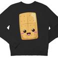 Kawaii Halloween Group Costume Party S'mores Graham Cracker Youth Sweatshirt