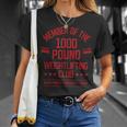 1000 Pound Weightlifting Club Strong Powerlifter T-Shirt Gifts for Her