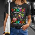 1St Grade Graduation Dinosaurs Truck 2Nd Grade Here We Come Unisex T-Shirt Gifts for Her