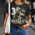 3Rd Grade Nailed ItRex Dinosaur Graduation Cap Gown Gift Unisex T-Shirt Gifts for Her
