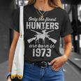 50 Year Old Deer Hunter Hunting 1973 50Th Birthday T-Shirt Gifts for Her